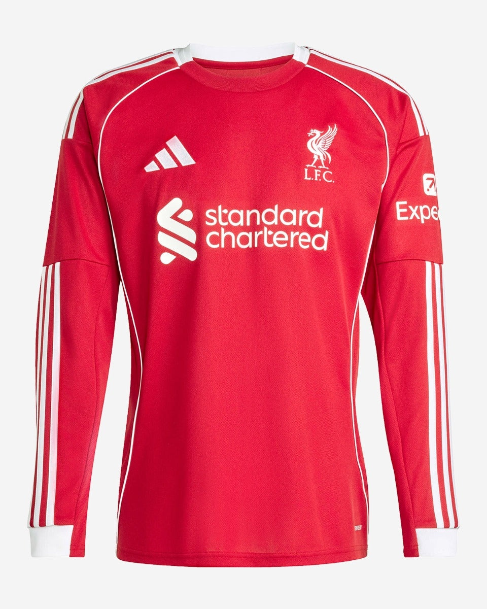 Liverpool Home 25/26 Match Edition Longsleeve Shirt
