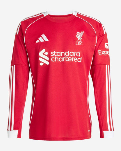Liverpool Home 25/26 Match Edition Longsleeve Shirt